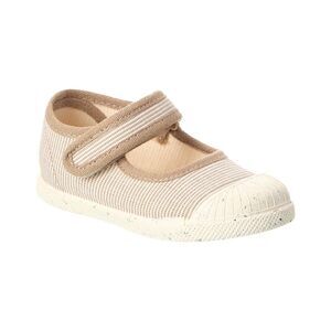 Childrenchic Canvas Mary Jane, Beige